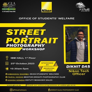 Street and Portrait Photography - DRISHTI PHOTOGRAPHY CLUB